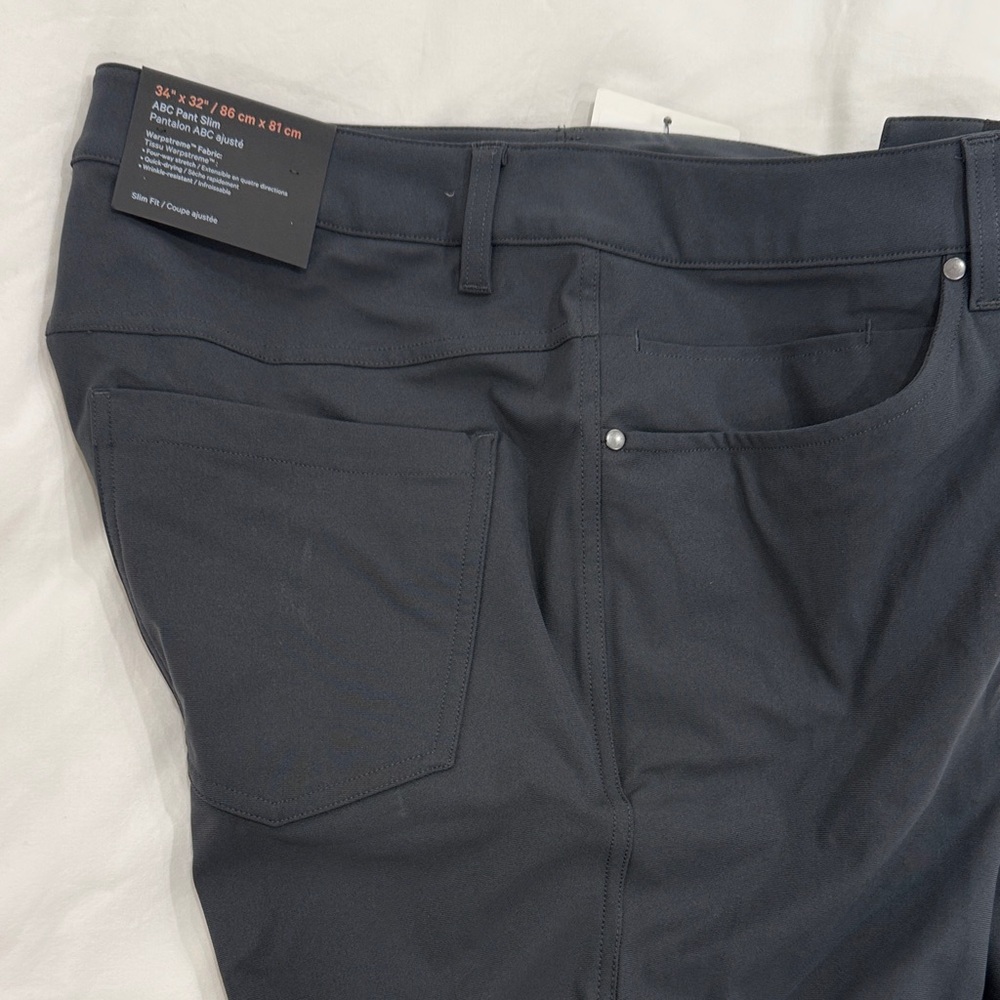 lululemon ABC Pant Slim 34w 32L